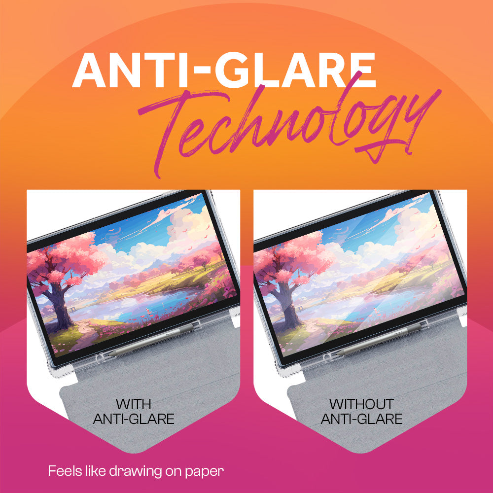 Anti Glare Technology on Picasso Drawing Tablet