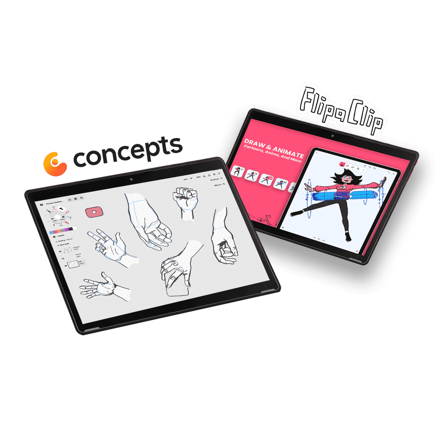 Preinstalled Drawing Apps for Beginners to Advanced Users